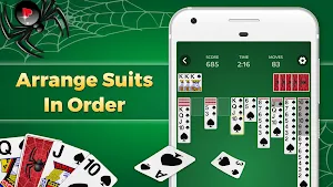 Spider Solitaire - Card Games Screenshot 3