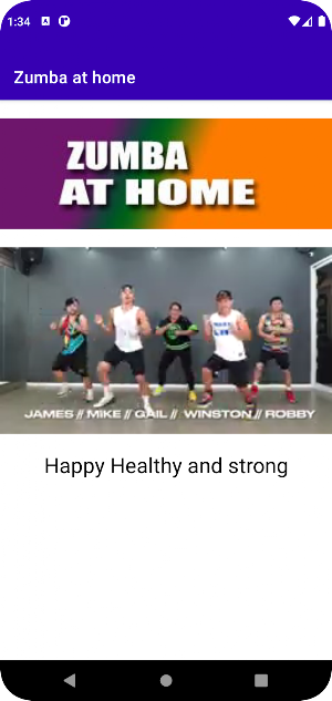 Zumba at home Screenshot 2