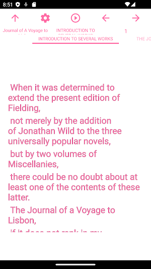 Book: Journal of A Voyage Screenshot 0