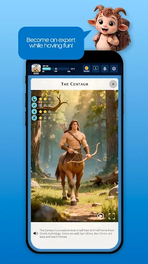 Mythology - Kids Video Quiz Screenshot 1