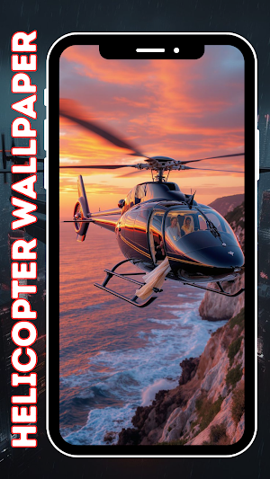Helicopter App Wallpaper Screenshot 2