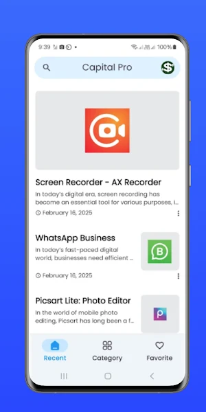 Capital Pro Screenshot 0