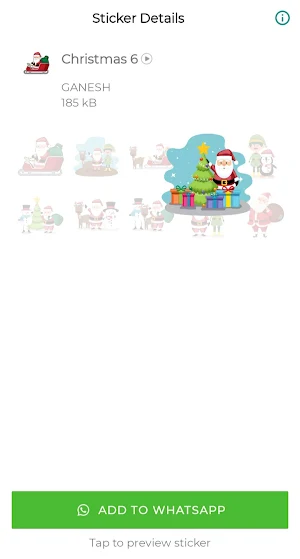 Christmas Stickers Screenshot 3