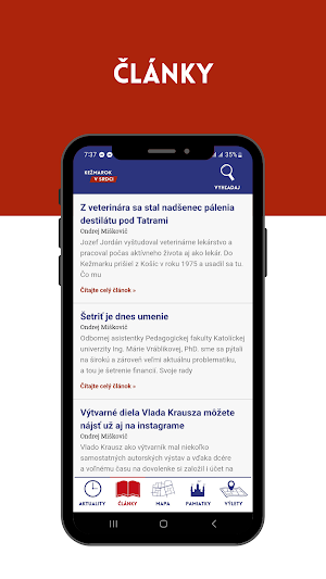 Kežmarok v srdci Screenshot 2