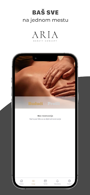 Aria Beauty Concept Screenshot 2