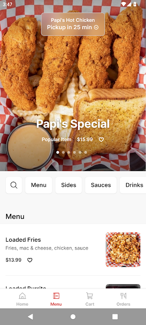 Papi's Hot Chicken Screenshot 1