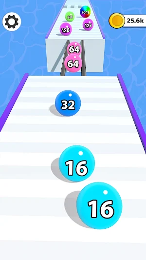 Rolling Ball Games: 2048 Balls Screenshot 2