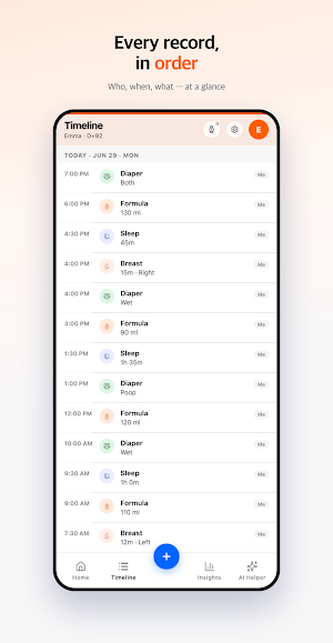 VibeBebe: Voice Baby Tracker Screenshot 3