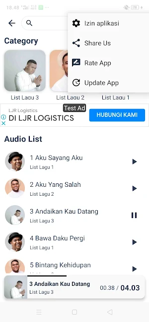Andmesh Musik Pop Merdu Screenshot 3