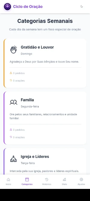 Ciclo de Oração Screenshot 2