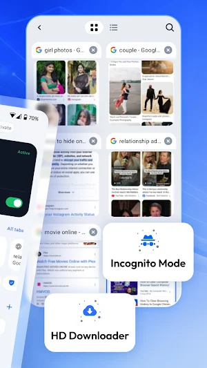 Proxi: Fast & Private Browser Screenshot 1