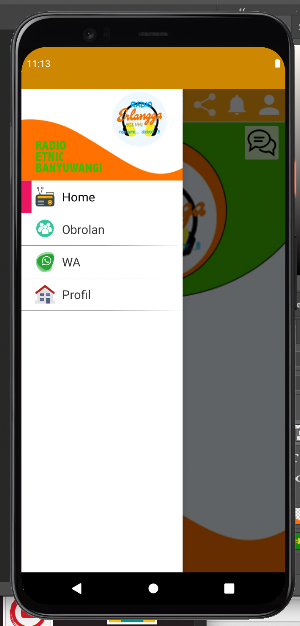 Radio Erlangga Fm screenshot 2