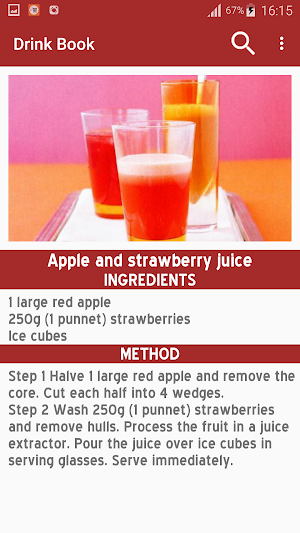 Drink Recipes (Detox - Smoothies - Cocktail) Screenshot 3