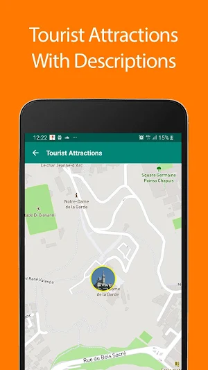 Provence Offline Map and Travel Guide Screenshot 0