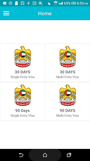 My UAE Visa Screenshot 1