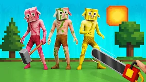 Chainsaw Attack - Zombie Slash Screenshot 0