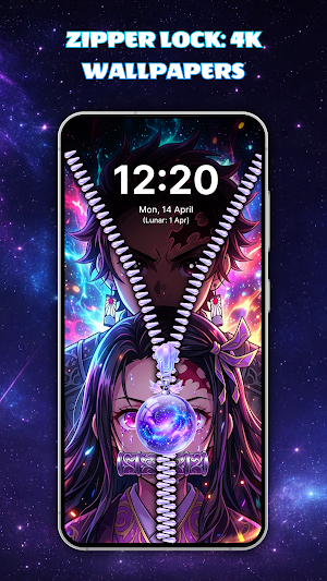 Zipper Lock: 4K Wallpapers Screenshot 0