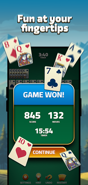 Spider Solitaire - Card Puzzle Screenshot 3