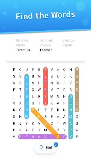 Word Search - Crossword Puzzle Screenshot 0
