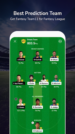 Team 11- Dream Expert 11 Pro Screenshot 3