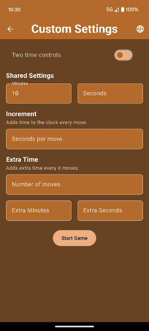 Chess Clock by Povys Screenshot 1