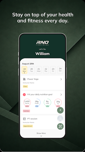 RNO Fitness Screenshot 0