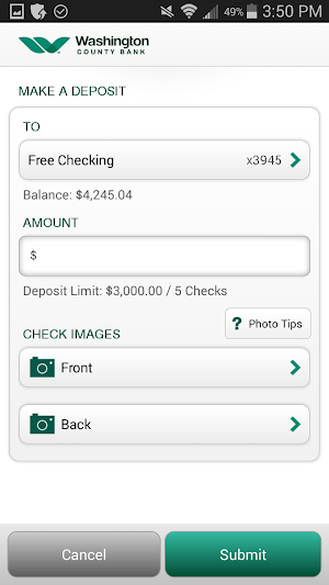 Washington County Bank Screenshot 3