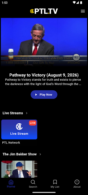 PTL.TV Screenshot 0