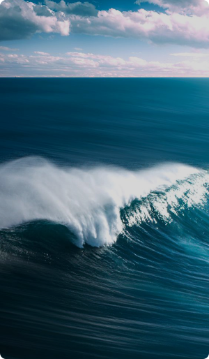Ocean Waves Wallpaper Screenshot 1