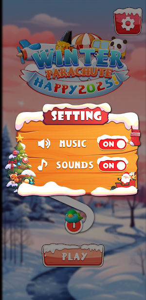 Winter Skydiving Screenshot 0