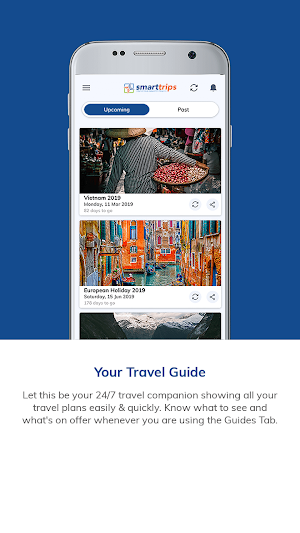 SmartTrips Screenshot 1
