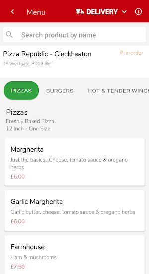 Pizza Republic Screenshot 1