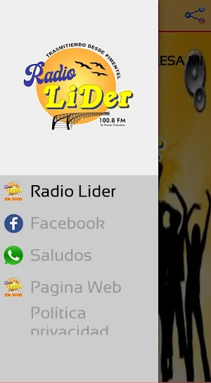 Radio liDer Te Pone Chevere Screenshot 0