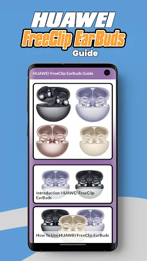 HUAWEI FreeClip EarBuds Guide Screenshot 3