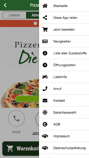 Pizzeria Die Insel Screenshot 2