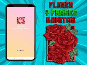 Flores y Frases Bonitas Screenshot 0