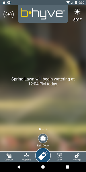 bhyve Screenshot 1