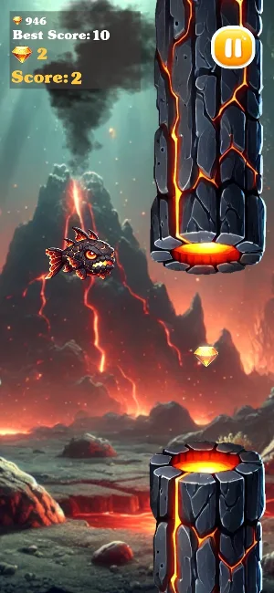 Flappy Fins Screenshot 3