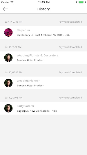 OnDemand Partner App Screenshot 2