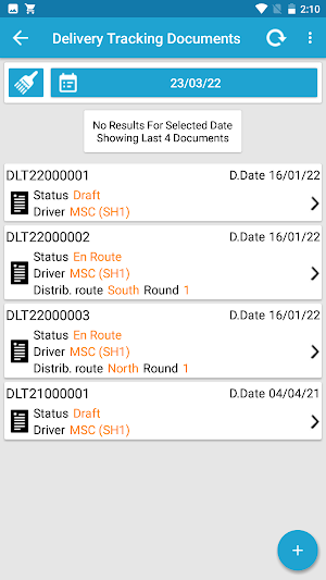 Priority Proof of Delivery POD Screenshot 2