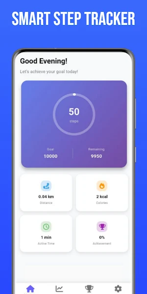 Step by Step - Pedometer Screenshot 0