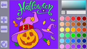 Colouring Book Halloween Screenshot 2