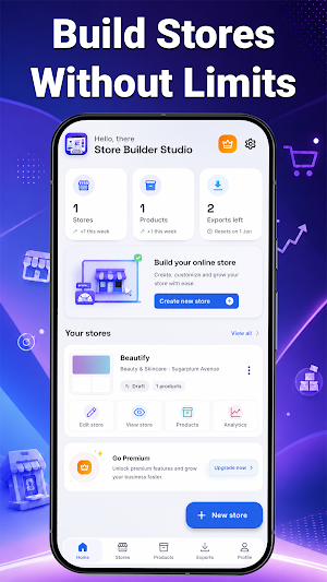 AI Ecommerce Store Builder Screenshot 0