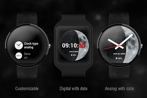 Moon Phase PRO - Watch Face Screenshot 1