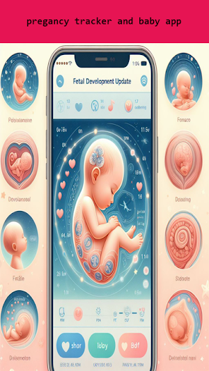 pregnancy tracker and baby app Screenshot 1