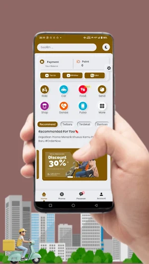 REMJEK - Ojek dan Makanan Screenshot 0