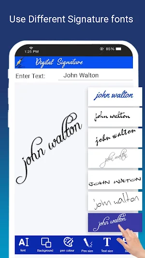 Digital signature Maker:Digital Signature Creator Screenshot 2