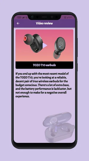 TOZO T10 earbuds guide Screenshot 1