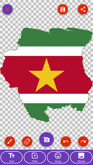Suriname Flag Wallpaper: Flags, Country HD Images Screenshot 1