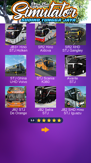 Livery Bus Simulator STJ Screenshot 1